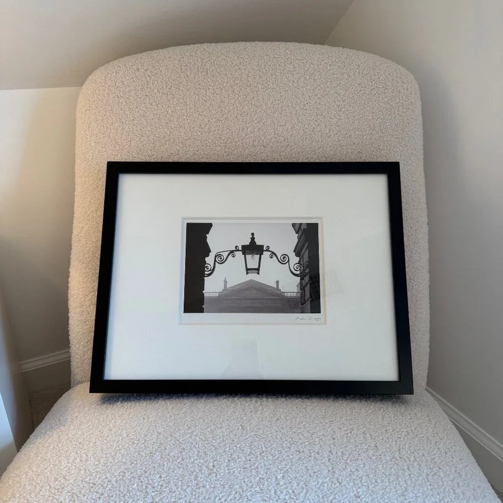 Framed IKEA Black & White Picture - B